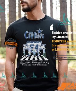 The Cowboys Abbey Road 64th Anniversary 1960 2024 Thank You For The Memories Signatures Shirt