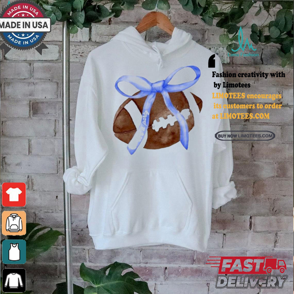 The Croquette Football Bow Shirt The Croquette Football Bow Shirt