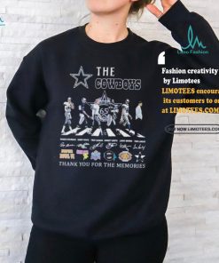 The Dallas Cowboys Thank You For The Memories T Shirt