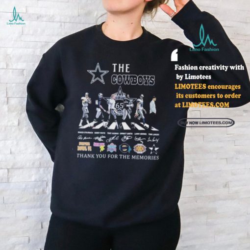 The Dallas Cowboys Thank You For The Memories T Shirt