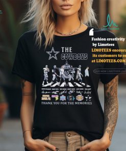 The Dallas Cowboys Thank You For The Memories T Shirt