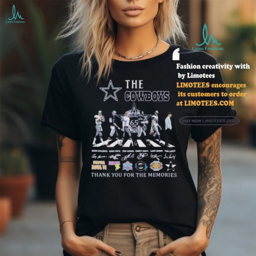 The Dallas Cowboys Thank You For The Memories T Shirt