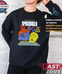 The Dinner Scene In Spaceballs Make The Movie Aliens Canon Shirt