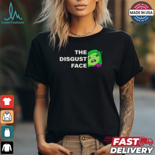 The Disgust Face Disgusted Emotional Pieces T Shirt