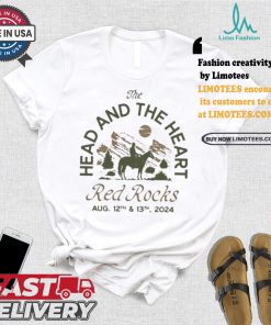 The Head And The Heart Red Rocks 2024 Event Shirt