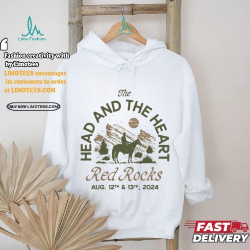 The Head And The Heart Red Rocks 2024 Event T Shirt