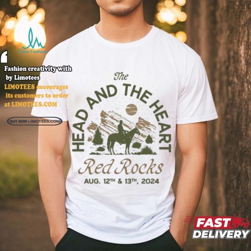 The Head And The Heart Red Rocks 2024 Event T Shirt