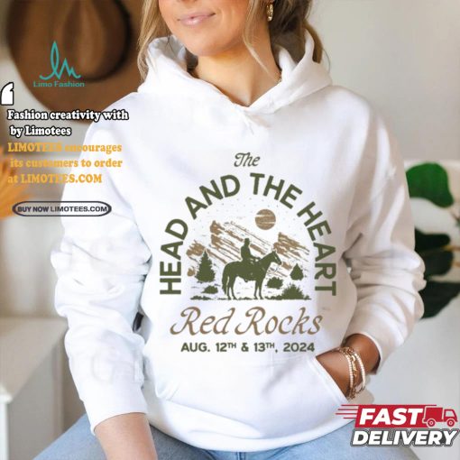 The Head And The Heart Red Rocks 2024 Event T Shirt