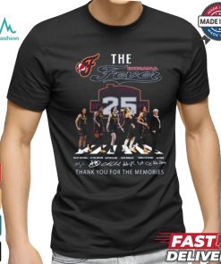 The Indiana Fever WNBA Thank You For The Memories T Shirt