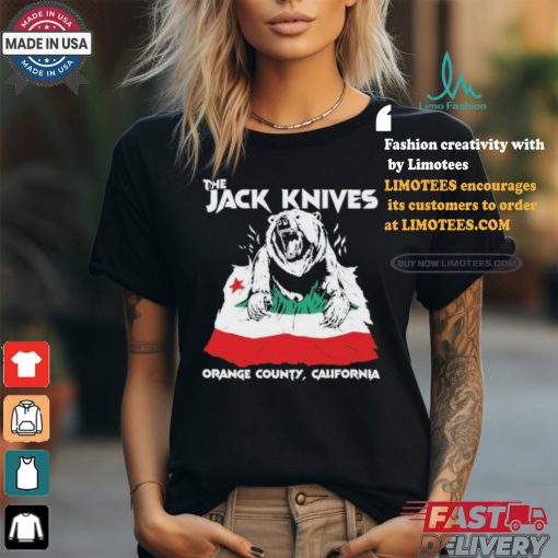 The Jack Knives Orange County, California T shirts