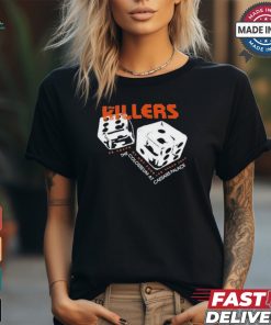 The Killers 20 Years Of Hot Fuss The Colosseum At Caesars Palace 20 Years Of Hot Fuss Las Vegas 2024 Dice T shirts