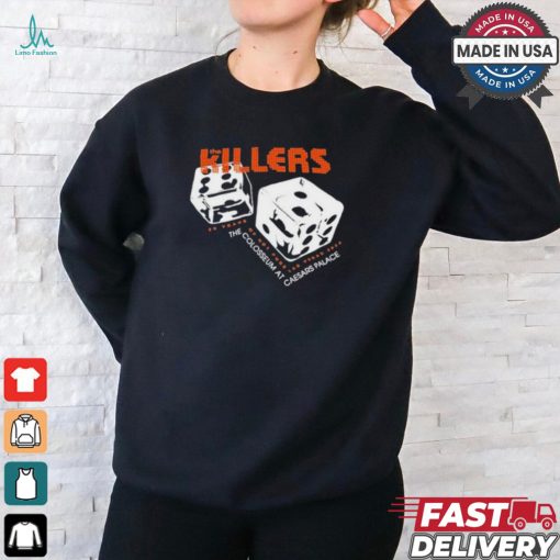 The Killers 20 Years Of Hot Fuss The Colosseum At Caesars Palace 20 Years Of Hot Fuss Las Vegas 2024 Dice T shirts