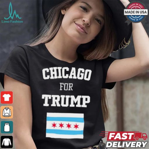 The Lioness Chicago For Trump Flag Shirt