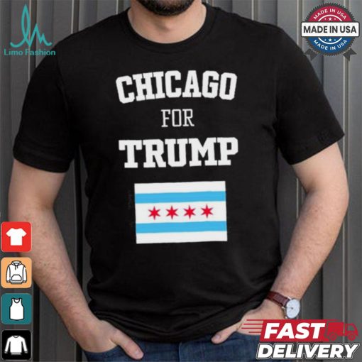 The Lioness Chicago For Trump Flag Shirt
