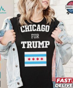 The Lioness Chicago For Trump Flag Shirt