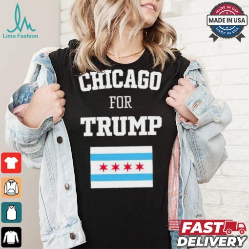 The Lioness Chicago For Trump Flag Shirt