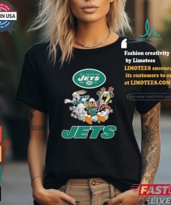 The Looney Tunes football players New York Jets NFL shirt