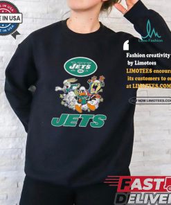 The Looney Tunes football players New York Jets NFL shirt