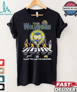 The Michigan Wolverines Abbey Road 145 Years 1879 2024 Thank You For The Memories Signatures Shirt
