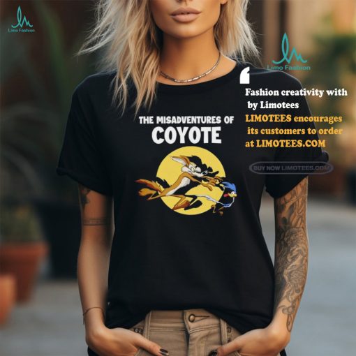 The Misadventures of Coyote Cartoon Retro Shirt