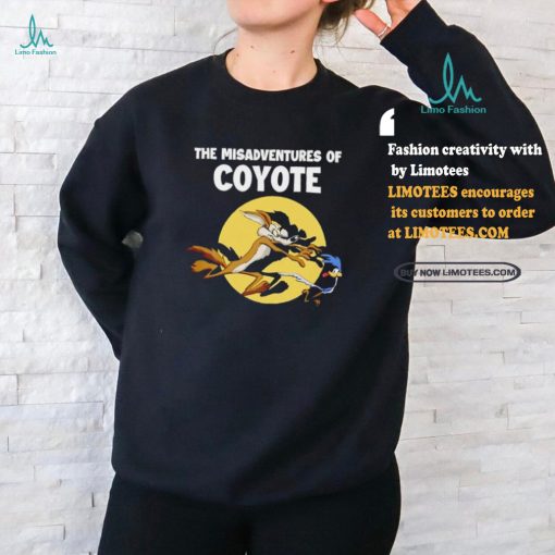 The Misadventures of Coyote Cartoon Retro Shirt