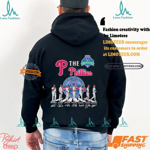 The Philadelphia Phillies Abbey Road Thank You For The Memories Signatures Shirt