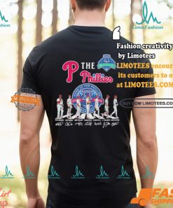 The Philadelphia Phillies Abbey Road Thank You For The Memories Signatures Shirt