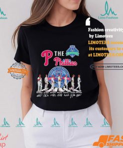 The Philadelphia Phillies Abbey Road Thank You For The Memories Signatures Shirt