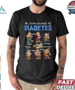 The Seven Dwarfs Of Diabetes shirt