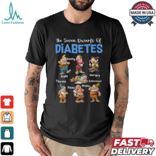 The Seven Dwarfs Of Diabetes shirt