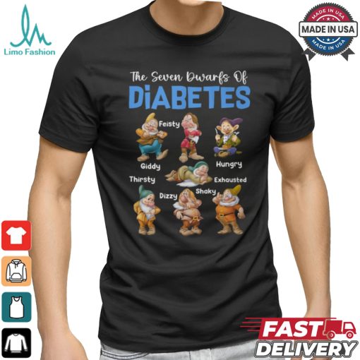 The Seven Dwarfs Of Diabetes shirt