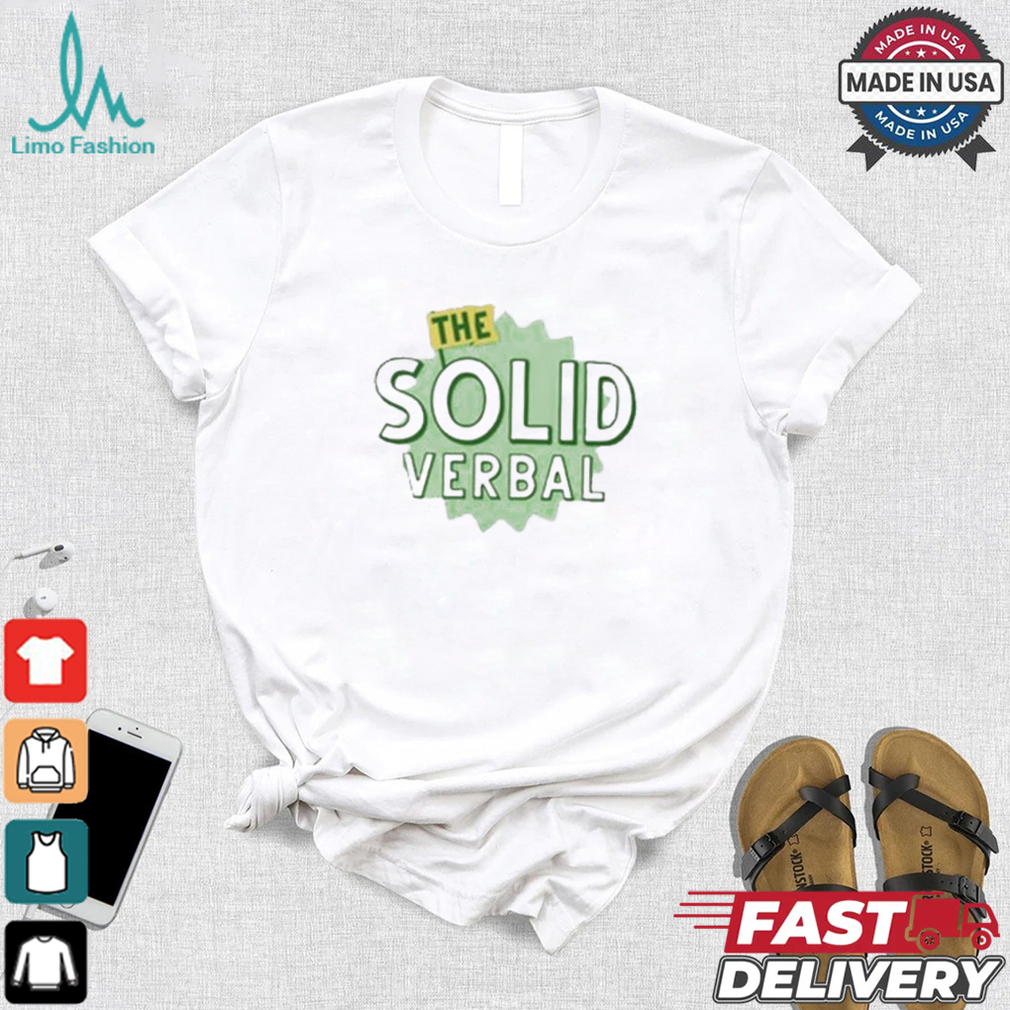 The Solid Verbal Logo T shirt The Solid Verbal Logo T shirt