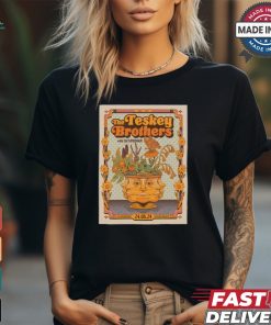 The Teskey Brothers August 24 2024 OLT Rivierenhof In Antwerp Belgium Poster shirt