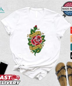 The White Buffalo Rose Tattoo White Shirt