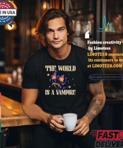 The World Is A Vampire Skull T shirts