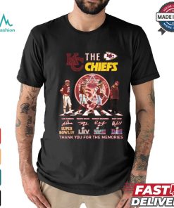 The chiefs thank you for the memories shirt