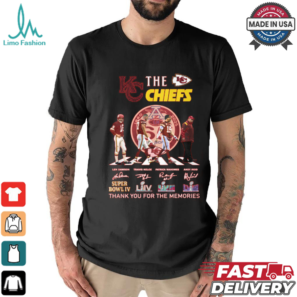 The chiefs thank you for the memories shirt The chiefs thank you for the memories shirt