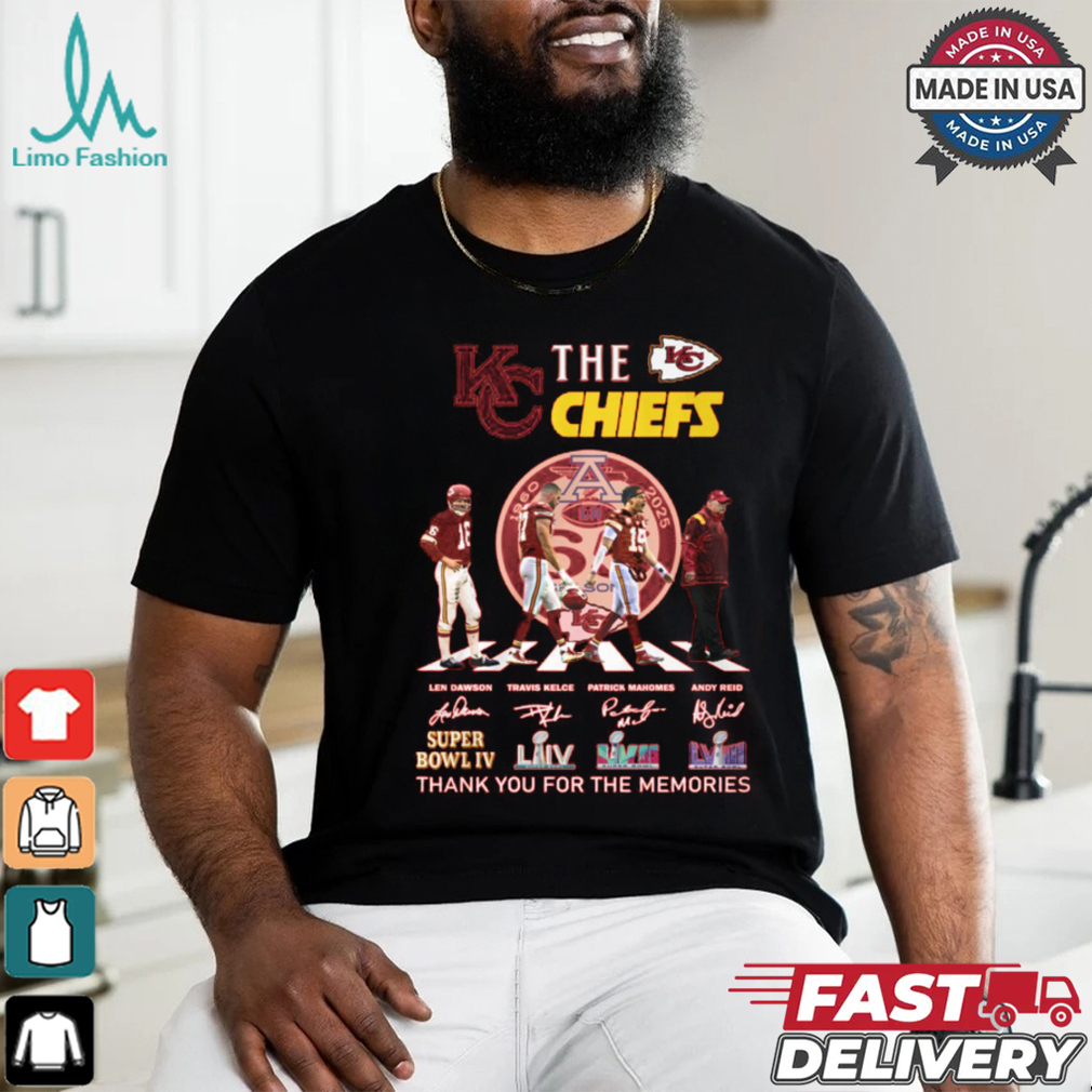 The chiefs thank you for the memories shirt The chiefs thank you for the memories shirt
