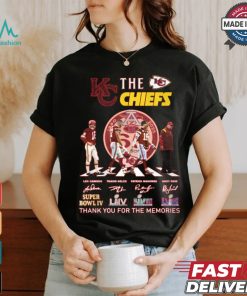 The chiefs thank you for the memories shirt