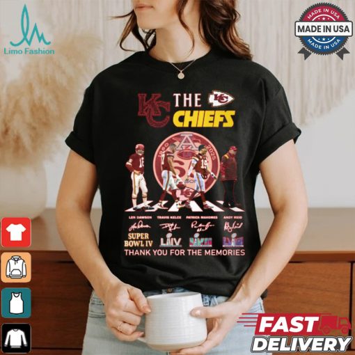 The chiefs thank you for the memories shirt
