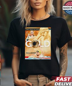 Thomas Gallagher Gold Medal First Gold In Paris Para Swimming 50m Freestyle S10 Poster t shirt
