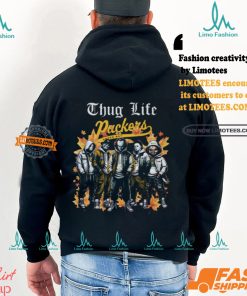 Thug Life Halloween Green Bay Packers Shirt