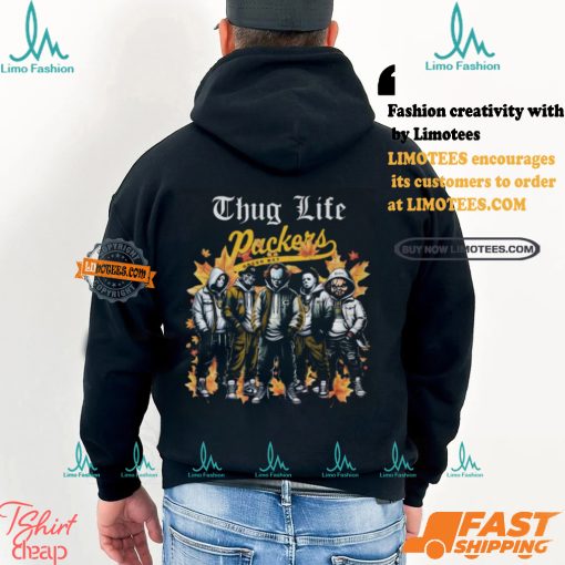 Thug Life Halloween   Green Bay Packers Shirt