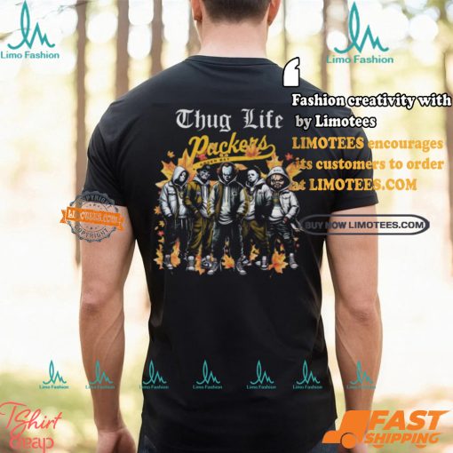 Thug Life Halloween   Green Bay Packers Shirt