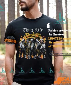Thug Life Halloween Green Bay Packers Shirt
