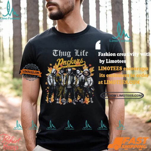 Thug Life Halloween   Green Bay Packers Shirt