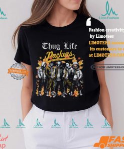 Thug Life Halloween Green Bay Packers Shirt