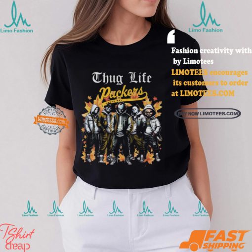 Thug Life Halloween   Green Bay Packers Shirt