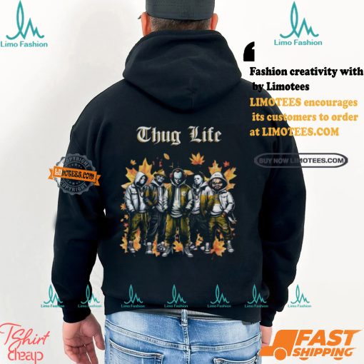 Thug Life Halloween   Pittsburgh Steelers Shirt