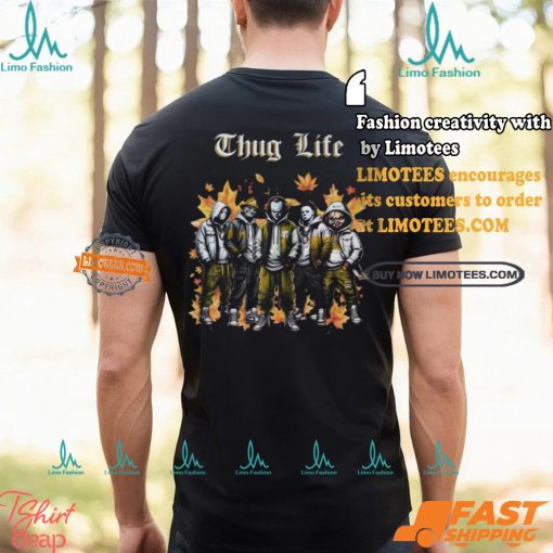 Thug Life Halloween   Pittsburgh Steelers Shirt